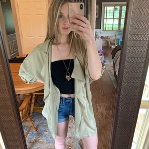 Lulus Oversized Light Jacket